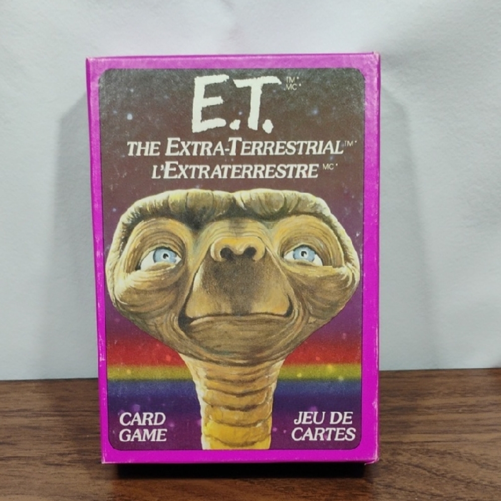 Vintage E.T. The Extra-Terrestrial Card Game